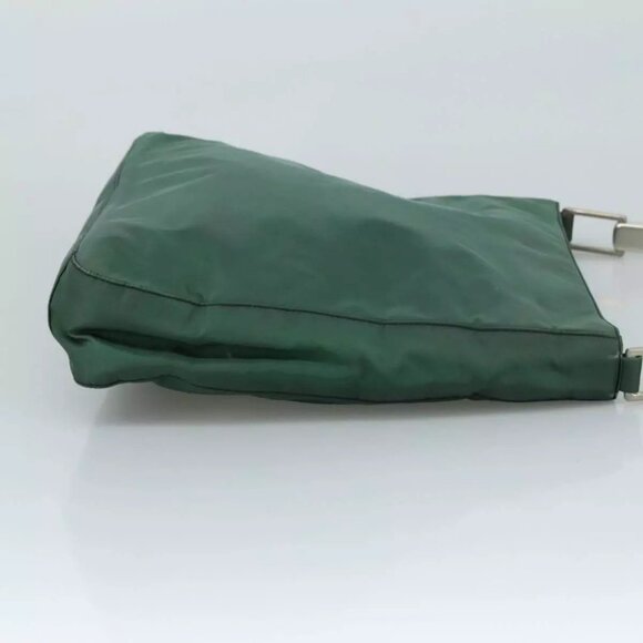 PRADA Shoulder Bag Nylon Green Auth - Picture 8 of 15